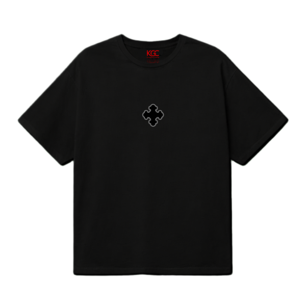 black with cross KGC Cross T-shirt