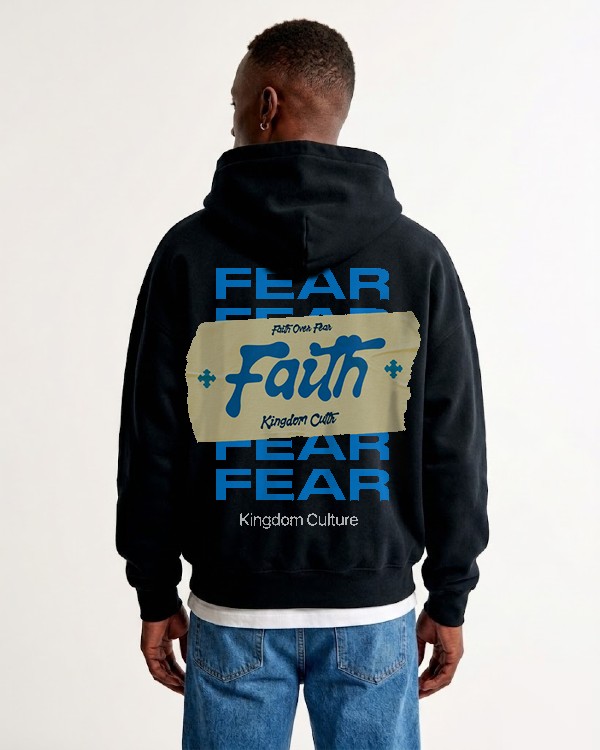 Faith-over-fear hoodie
